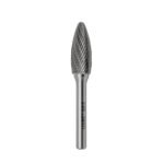 Miranda tungsten carbide flame rotary burr, standard cut