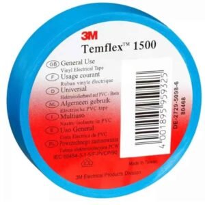 3M Temflex blue PVC electrical insulation tape 19mm x 9m