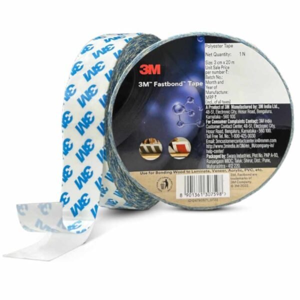 3m-30-mmx20m-double-side-foam-tape-bond-tape (1) 3M Double Sided Foam Tape 30mm x 20m Pack of 1