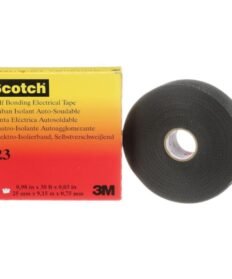 3M Scotch 23 Black Electrical Tape Pack of 1