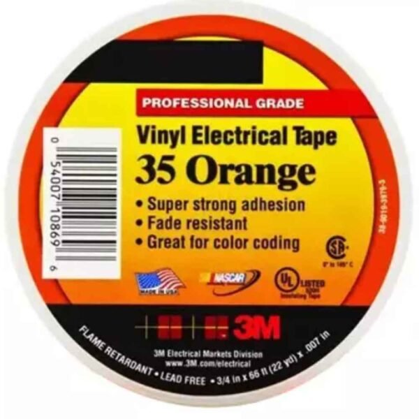3m-electrical-insulating-tape-pvc-backing-material-orange-19-cm-width-2011-m-length-for-industrial-use-pack-of-5-pcs (2) 3M orange electrical tape pack of 5
