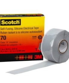 3M Scotch 70 Silicone Rubber Electrical Tape 25mm x 9.1m Pack of 1