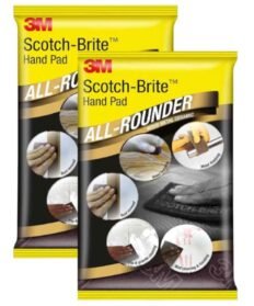 3M Scotch-Brite All-Rounder Hand Pad 6x9 Inch Pack of 25