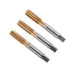 Miranda HSS M – TIN Coated Hand Taps, Set of 3