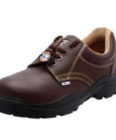 Acme AP-27 Brown Low-Cut Ankle Industrial Safety Shoe with Sodium Steel Toe Cap
