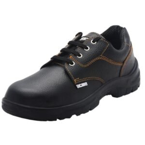 Acme Atom Full Grain Leather Steel Toe Cap Black Protective Safety Shoes