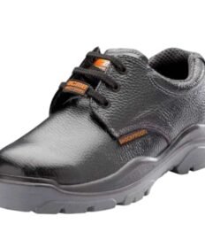 Acme Neutron AP-13 Black Full-Grain Leather Protective Shoe with Composite Toe Cap