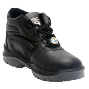 Acme AP-4 Black High-Cut Ankle Industrial Safety Shoe with Boxylic Steel Toe Cap
