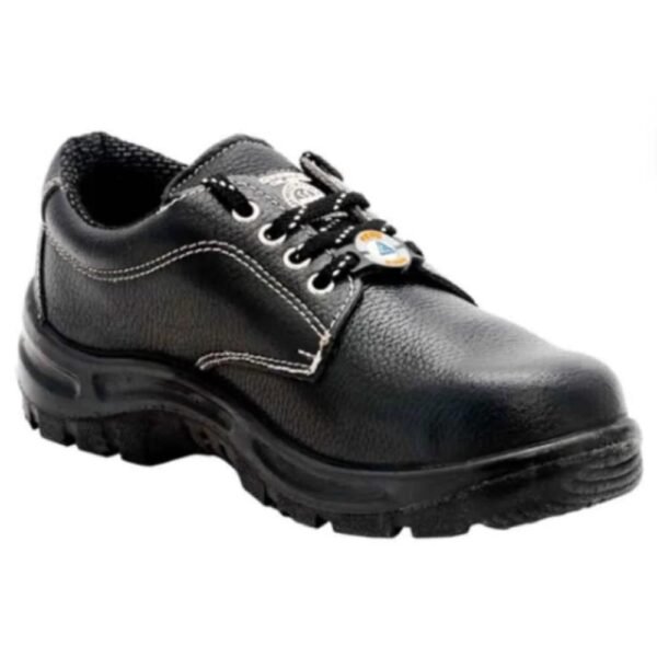 Acme Asteroid Barton Full Grain Leather Steel Toe Cap Black Industrial Safety Shoes