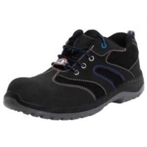 Acme Volant Delicto Black Low-Cut Ankle Microfibre Protective Shoe with Composite Toe Cap
