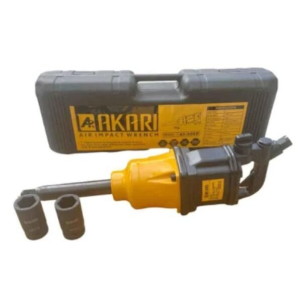 Akari AT-9999 1 Inch Air Impact Wrench – Heavy Duty Pneumatic Impact Wrench for Industrial and Automotive Use
