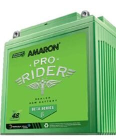 Alt Text Amaron PRO AP-BTZ 7 L 6Ah 12V 2 Wheeler Automotive Battery for Motorcycles and Scooters
