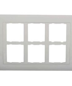 Alt Text Anchor Rider 12 Module Horizontal Front Plate Pack of 5 for Modular Switch Installation