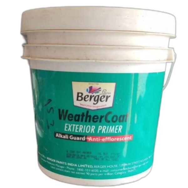 Berger white exterior wall primer 10 litre