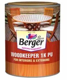 Berger WoodKeeper 1K PU clear wood coating 10 litre