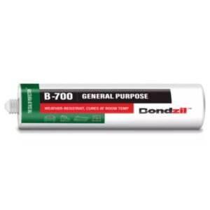 Bondzil 260 ml Clear B-700 General Purpose Silicone Sealant | Pack of 1