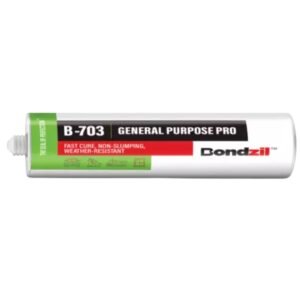 Bondzil 260 ml Clear B-703 General Purpose Pro Silicone Sealant | Pack of 1