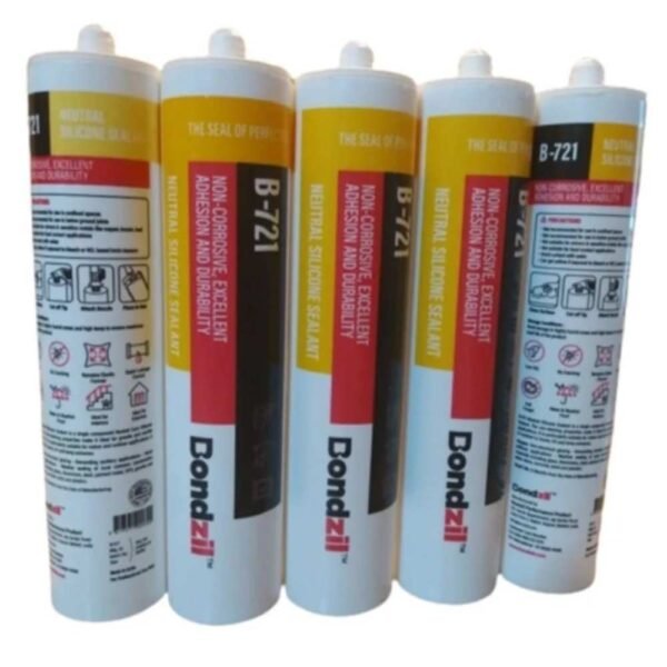 Bondzil B-721 grey neutral silicone sealant 280ml