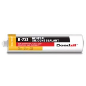 Bondzil 280 ml Clear B-721 Neutral Silicone Sealant | Pack of 1