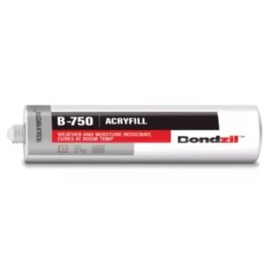 Bondzil 280 ml White B-750 Acry Fill Silicone Sealant | Pack of 1