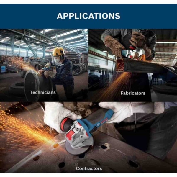 Bosch GWX 17-125 S Professional Heavy Duty 125mm 1700W Angle Grinder