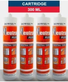 Dowsil Neutral Plus black silicone sealant 280ml
