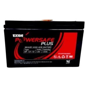 Exide 12Ah 12V Powersafe Dry Battery EP12-12 – Inverter Battery