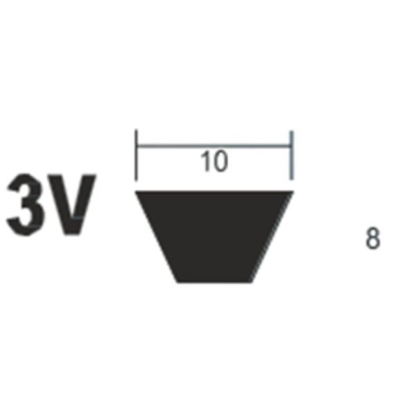 Fenner Poly-F Plus PB 3V Wedge Belt