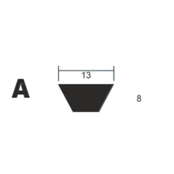 Fenner Poly-F Plus PB Classic V-Belt heavy duty precision built industrial drive belt.