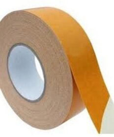 Generic yellow double-sided cloth tape 24mm x 20m pack of 72