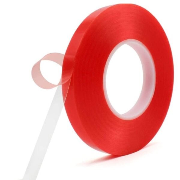 Generic Red Double Sided Tape 24mm x 50m Pack of 72