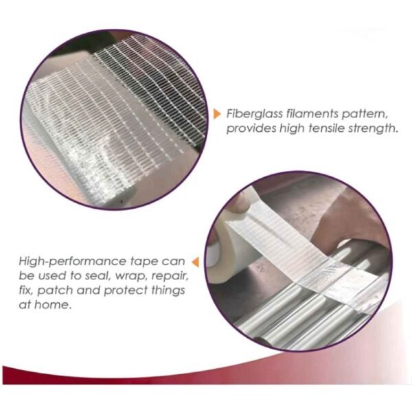 Generic Transparent Polyester Tape 48mm x 50m Pack of 72
