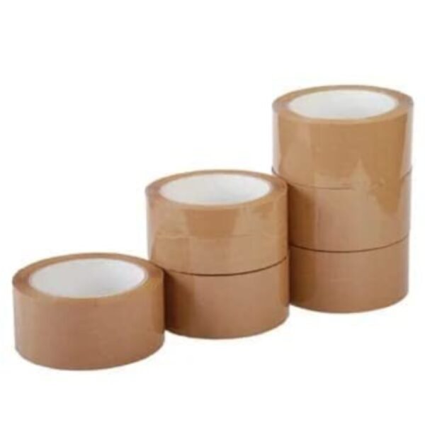 Generic Brown BOPP Packaging Tape 3 Inch x 50m Pack of 4
