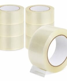 Generic Clear BOPP Packaging Tape 3 Inch x 50m Pack of 4