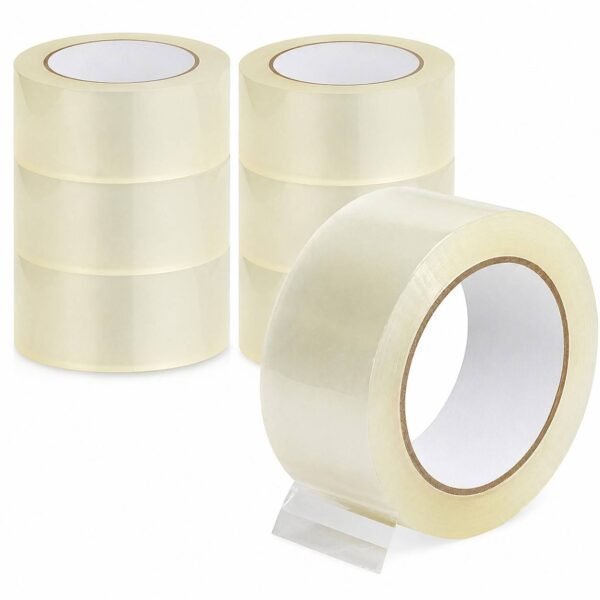 Generic Clear BOPP Packaging Tape 3 Inch x 50m Pack of 4