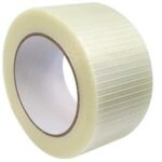 Generic White Cross Filament Tape 2 Inch x 50m Pack of 6