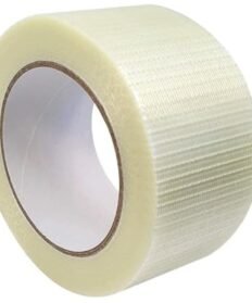 Generic White Cross Filament Tape 2 Inch x 50m Pack of 6
