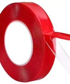 Generic Red Double Sided Tape 10mm x 45m Pack of 5