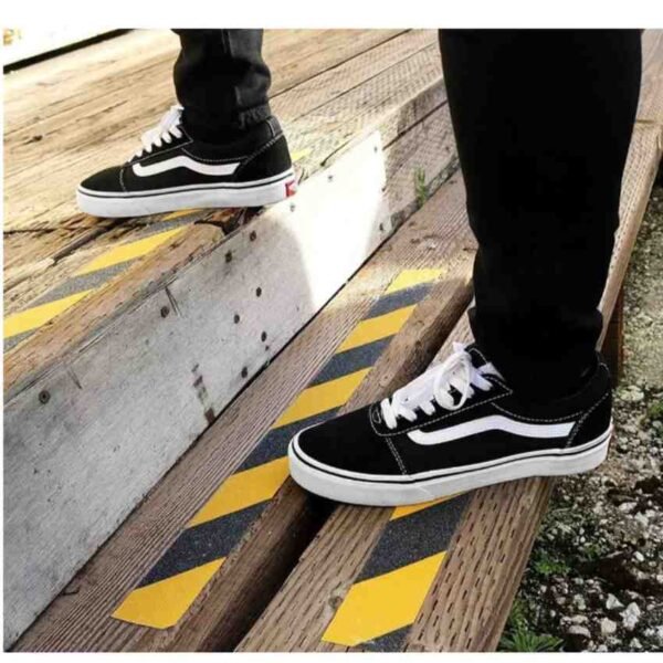 Generic yellow and black anti-slip tape 50mm x 2m