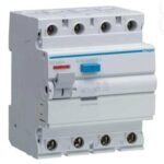 Hager 30mA 25A 4P RCCB CD425Y – 4 Pole Residual Current Circuit Breaker
