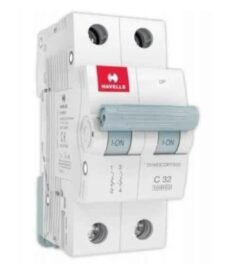 Alt Text Havells 32A DP C Curve MCB for Electrical Circuit Protection