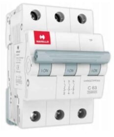 Havells EURO-II 63A C-Curve 3 Pole MCB DHMGCTPF063 miniature circuit breaker