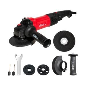 iBELL 100mm 1100W 11000rpm Red & Black Angle Grinder