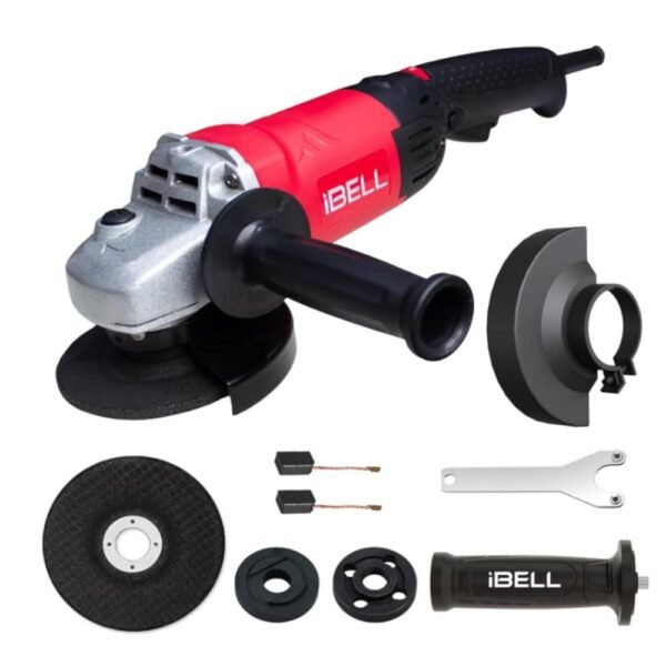 ibell-1400w-500-9000rpm-125mm-angle-grinder-with-side-industrial-durable-high-performance-main iBELL 1400W 500-9000rpm 125mm Angle Grinder