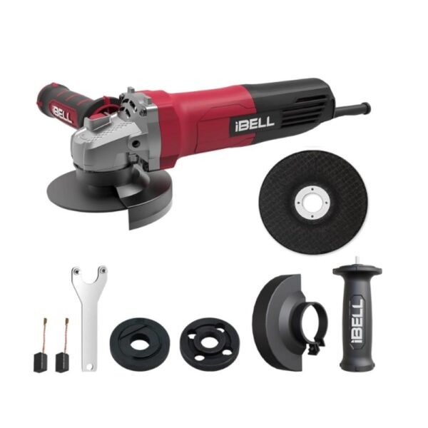 ibell-680w-100mm-angle-grinder-with-grinding-wheel-industrial-durable-high-performance-reliable-main iBELL 680W 100mm Angle Grinder
