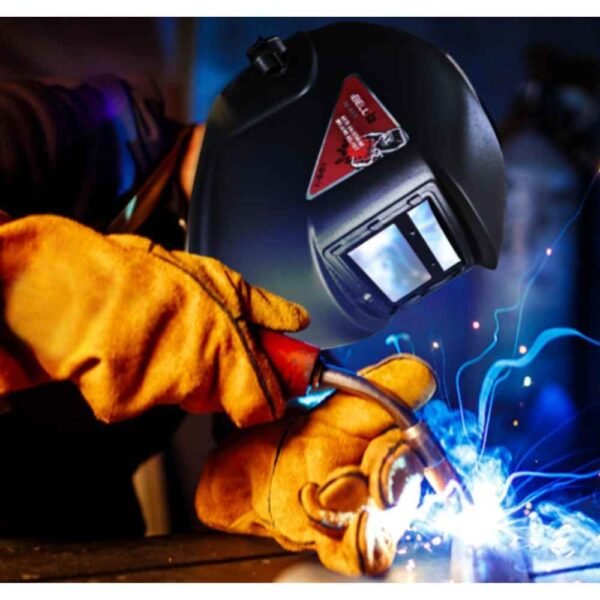 iBELL 93x43mm Solar and Battery Powered Auto Darkening Welding Helmet