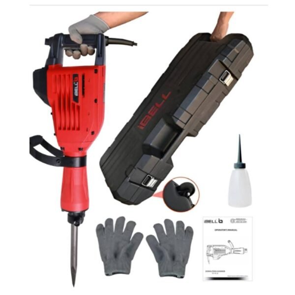 iBELL IBL DH45-20 1500W 30mm Electric Demolition Hammer
