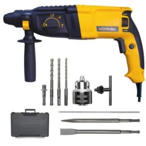 iBELL Vormir VRH20-25 500W SDS Plus Rotary Hammer Drill with Safety Clutch