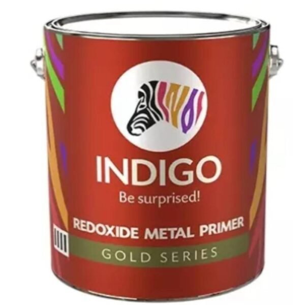 Indigo Gold Series red oxide metal primer 500ml