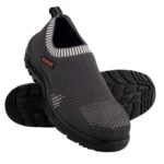 Karam Flytex FS 201 Flyknit Mesh Grey Sport Safety Shoes Size 8